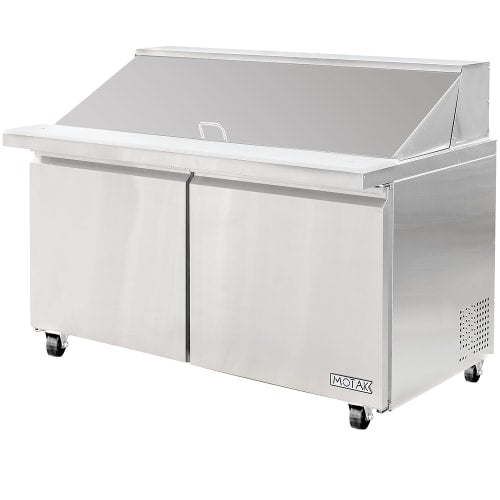 MoTak MST-60-24-X 60 1/5" Mega Top Sandwich/Salad Prep Table w/ Refrigerated Base, 115V