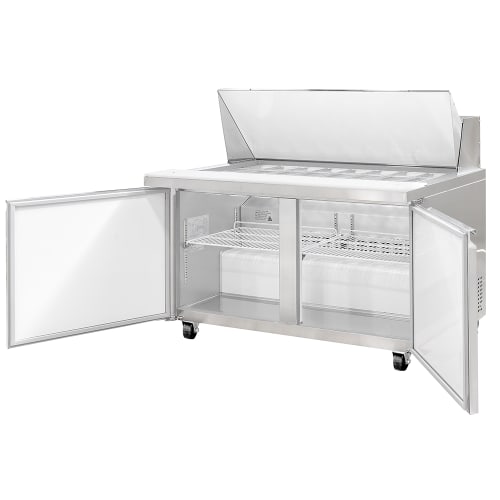 MoTak MST-60-24-X 60 1/5" Mega Top Sandwich/Salad Prep Table w/ Refrigerated Base, 115V