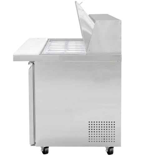 MoTak MST-60-24-X 60 1/5" Mega Top Sandwich/Salad Prep Table w/ Refrigerated Base, 115V