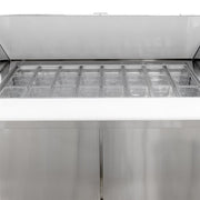 MoTak MST-60-24-X 60 1/5" Mega Top Sandwich/Salad Prep Table w/ Refrigerated Base, 115V