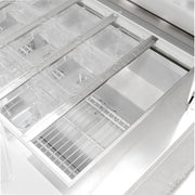 MoTak MST-60-24-X 60 1/5" Mega Top Sandwich/Salad Prep Table w/ Refrigerated Base, 115V