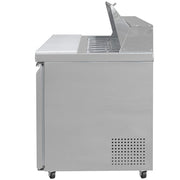 MoTak MST-60-X 60 1/5" Sandwich/Salad Prep Table w/ Refrigerated Base, 115v