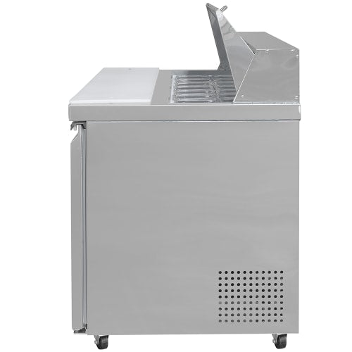 MoTak MST-60-X 60 1/5" Sandwich/Salad Prep Table w/ Refrigerated Base, 115v