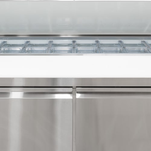 MoTak MST-60-X 60 1/5" Sandwich/Salad Prep Table w/ Refrigerated Base, 115v