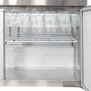 MoTak MST-60-X 60 1/5" Sandwich/Salad Prep Table w/ Refrigerated Base, 115v