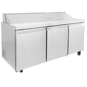 MoTak MST-72-X 70 2/5" Sandwich/Salad Prep Table w/ Refrigerated Base, 115v