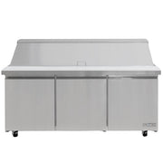 MoTak MST-72-30-X 70 2/5" Mega Top Sandwich/Salad Prep Table w/ Refrigerated Base, 115v
