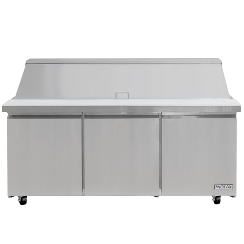 MoTak MST-72-30-X 70 2/5" Mega Top Sandwich/Salad Prep Table w/ Refrigerated Base, 115v