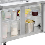 MoTak MST-72-30-X 70 2/5" Mega Top Sandwich/Salad Prep Table w/ Refrigerated Base, 115v