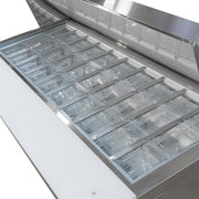 MoTak MST-72-30-X 70 2/5" Mega Top Sandwich/Salad Prep Table w/ Refrigerated Base, 115v