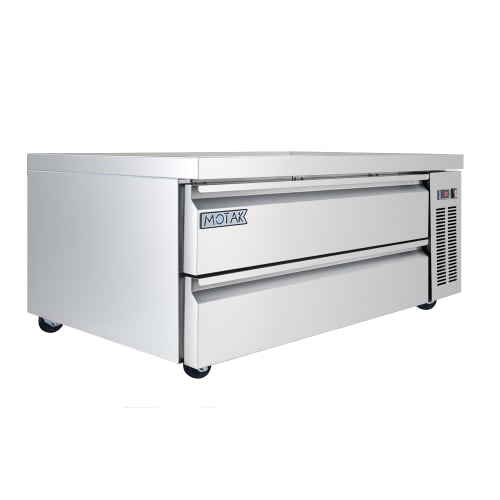 MoTak MCBR48-D-X 48 3/8" Chef Base w/ (2) Drawers - 115v