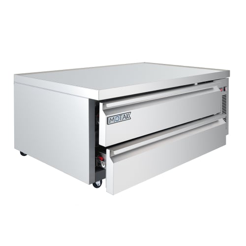 MoTak MCBR48-D-X 48 3/8" Chef Base w/ (2) Drawers - 115v