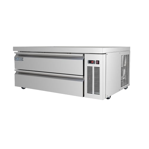 MoTak MCBR48-D-X 48 3/8" Chef Base w/ (2) Drawers - 115v