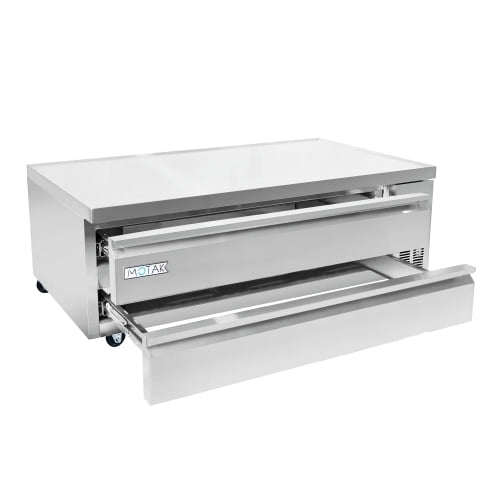 MoTak MCBR60-D-X 60" Chef Base w/ (2) Drawers - 115v