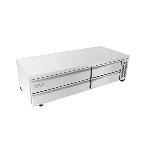 MoTak MCBR72-D-X 72 3/8" Chef Base w/ (4) Drawers - 115v