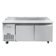 MoTak MPR-70-X 70 7/8" Pizza Prep Table w/ Refrigerated Base, 115v
