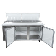 MoTak MPR-70-X 70 7/8" Pizza Prep Table w/ Refrigerated Base, 115v