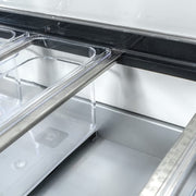 MoTak MPR-70-X 70 7/8" Pizza Prep Table w/ Refrigerated Base, 115v