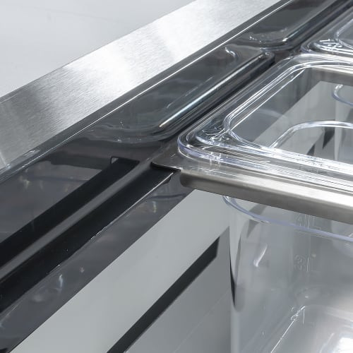 MoTak MPR-70-X 70 7/8" Pizza Prep Table w/ Refrigerated Base, 115v