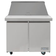 MoTak MST-36-15-X 36 1/4" Mega Top Sandwich/Salad Prep Table w/ Refrigerated Base, 115v
