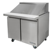 MoTak MST-36-15-X 36 1/4" Mega Top Sandwich/Salad Prep Table w/ Refrigerated Base, 115v