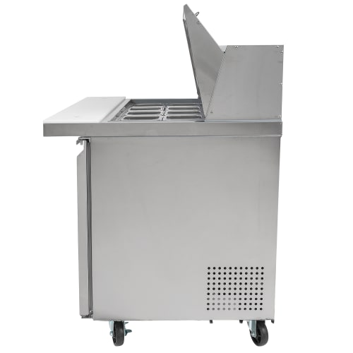 MoTak MST-36-15-X 36 1/4" Mega Top Sandwich/Salad Prep Table w/ Refrigerated Base, 115v