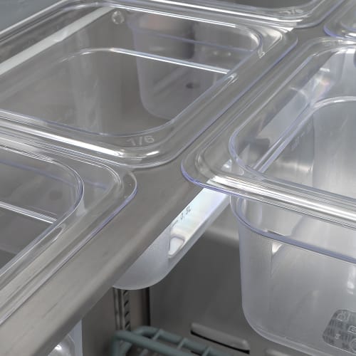 MoTak MST-36-15-X 36 1/4" Mega Top Sandwich/Salad Prep Table w/ Refrigerated Base, 115v