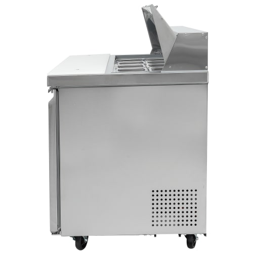 MoTak MST-36-X 36 1/4" Sandwich/Salad Prep Table w/ Refrigerated Base, 115v