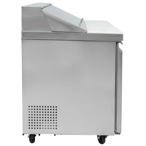 MoTak MST-36-X 36 1/4" Sandwich/Salad Prep Table w/ Refrigerated Base, 115v