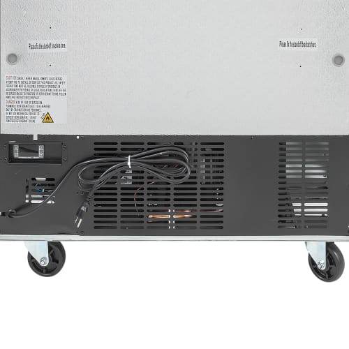 MoTak MST-36-X 36 1/4" Sandwich/Salad Prep Table w/ Refrigerated Base, 115v