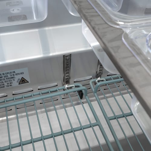 MoTak MST-36-X 36 1/4" Sandwich/Salad Prep Table w/ Refrigerated Base, 115v