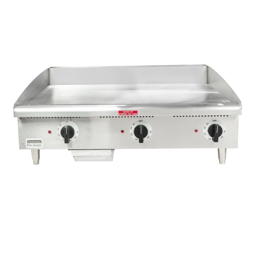 Toastmaster TMGE36 36" Electric Griddle w/ Thermostatic Controls - 3/4" Steel Plate, 208-240v