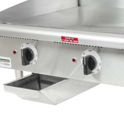 Toastmaster TMGE36 36" Electric Griddle w/ Thermostatic Controls - 3/4" Steel Plate, 208-240v