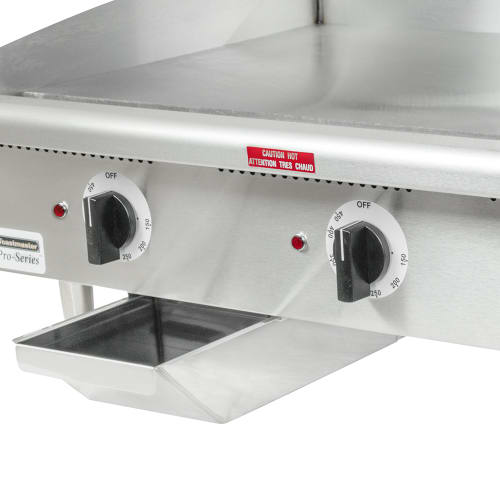 Toastmaster TMGE36 36" Electric Griddle w/ Thermostatic Controls - 3/4" Steel Plate, 208-240v