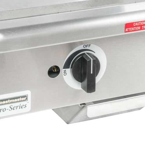 Toastmaster TMGM24 24" Gas Griddle w/ Manual Controls - 3/4" Steel Plate, Convertible