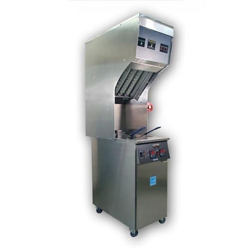 Resfab Electric Fryer - (1) 55 lb Vat, Floor Model, 208v/1ph (MB-50ATV)