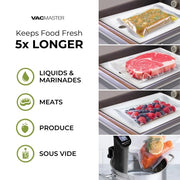 VacMaster VP215 Chamber Vacuum Sealer w/ 10" Seal Bar, 110v