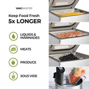 VacMaster VP320 Chamber Vacuum Sealer w/ 16" Seal Bar, 110v
