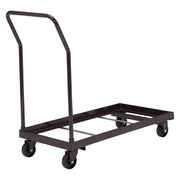 National Public Seating DY700/800 Chair Dolly w/ (36) Chair Capacity for Series 800 Chairs - Steel, Dark Brown