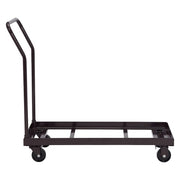 National Public Seating DY700/800 Chair Dolly w/ (36) Chair Capacity for Series 800 Chairs - Steel, Dark Brown