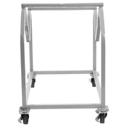 National Public Seating DY87 Cradle Style Dolly w/ (20) Chair Capacity for Series 8700 Chairs - Steel, Gray