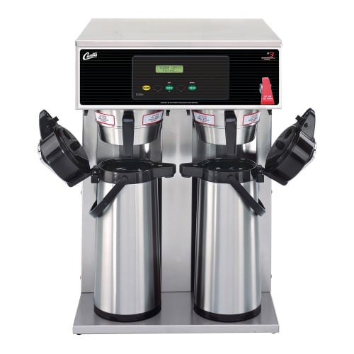 Curtis D1000GT12A000 3 gal Twin Airpot Coffee Brewer w/ Digital Programming, 220v/1ph