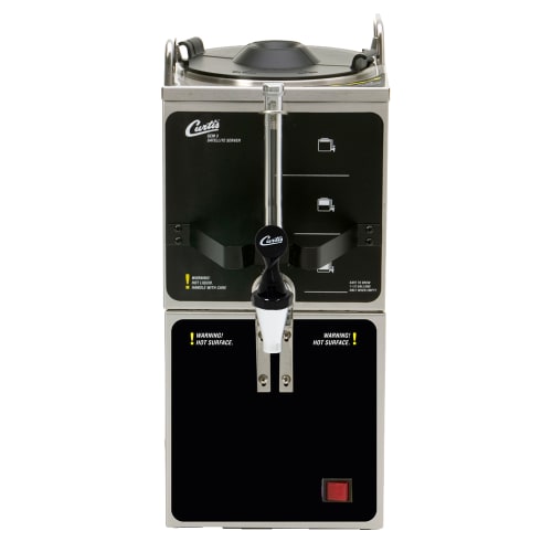 Curtis GEM-3-5 1 1/2 gal Coffee Satellite Dispenser Warmer w/ Regular Faucet, 120v