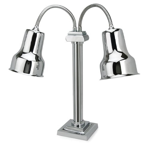 Eastern Tabletop 9632 2 Bulb Heat Lamp w/ Flexible Arm - Stainless Steel, 120v