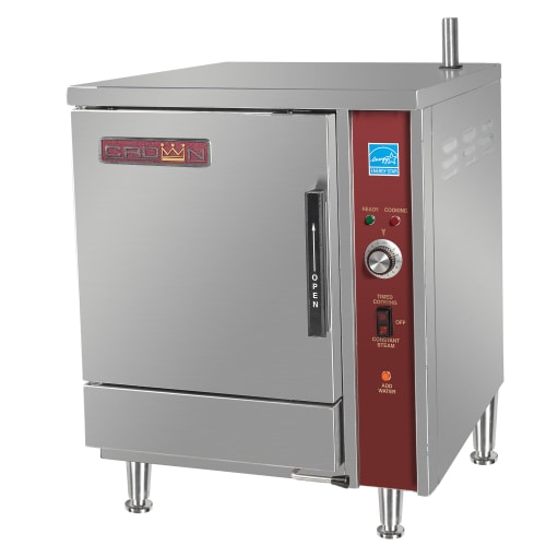 Crown Steam EPX-5 (3) Pan Convection Steamer - Countertop, 208v/3ph