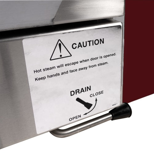 Crown Steam EPX-5 (3) Pan Convection Steamer - Countertop, 208v/3ph