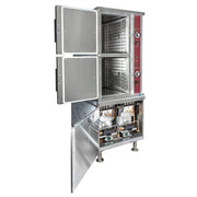 Crown Steam GSX-10HE (10) Pan Convection Steamer - Cabinet, Natural Gas