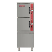 Crown Steam GSX-10HE (10) Pan Convection Steamer - Cabinet, Natural Gas