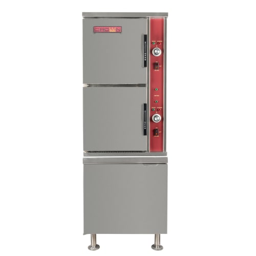 Crown Steam GSX-10HE (10) Pan Convection Steamer - Cabinet, Natural Gas