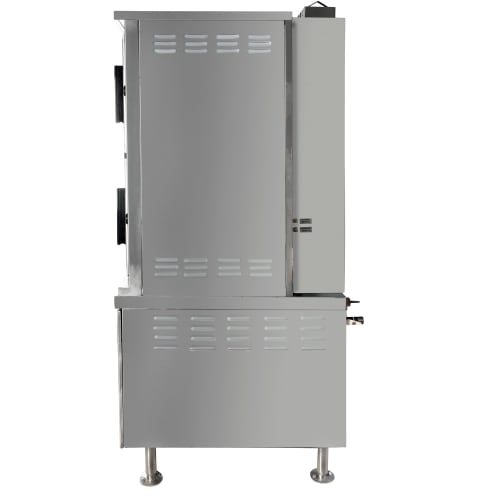 Crown Steam GSX-10HE (10) Pan Convection Steamer - Cabinet, Natural Gas